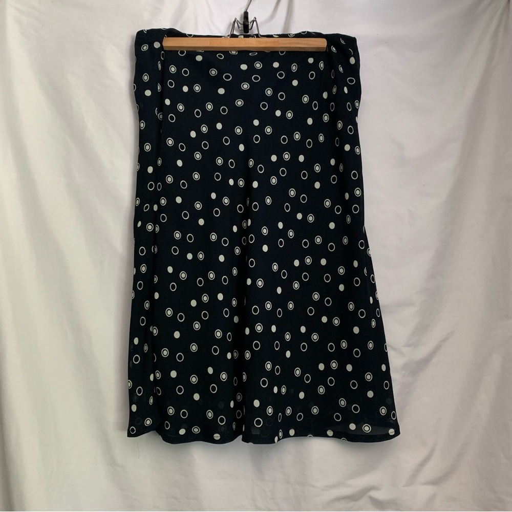 Vintage Polka Dot Midi Skirt